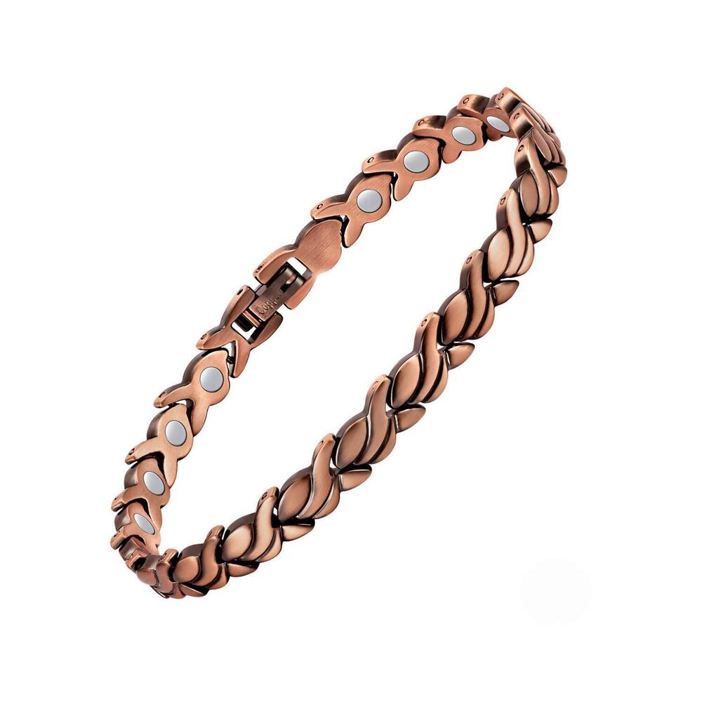 Copper Ankle Bracelet for Women, 99.99% Pure Copper Magnetic Anklet with